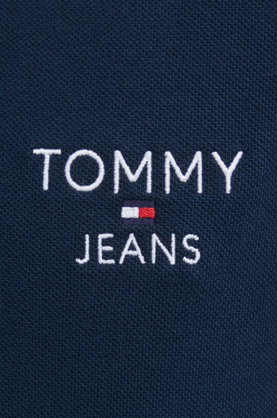 Tommy Jeans polo de bumbac bleumarin DM0DM18927