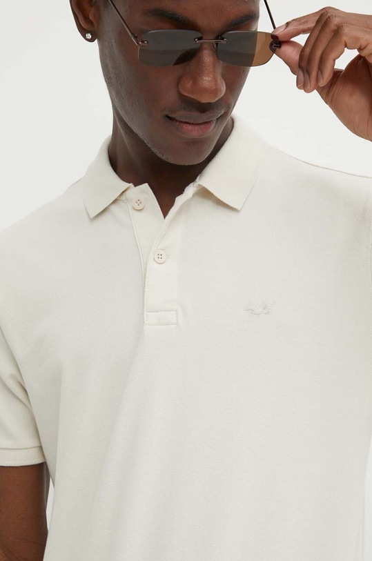 Hollister Co. polo beżowy KI324.4002.178