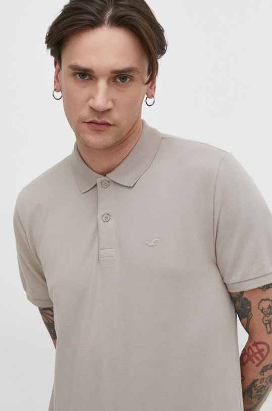 Hollister Co. polo beżowy KI324.4004.411