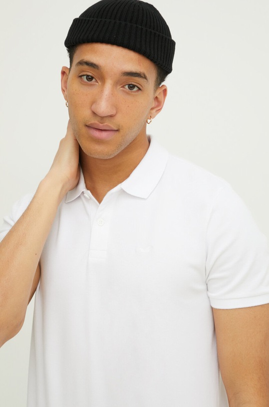 Hollister Co. polo biały KI324.4010.100