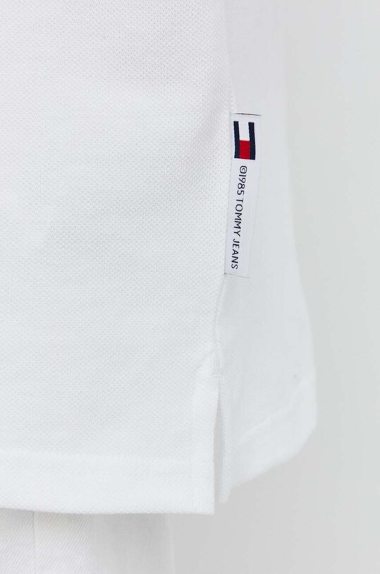 Tommy Jeans polo bawełniane DM0DM18919 biały
