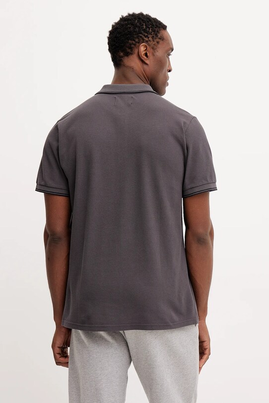 Odzież Helly Hansen polo bawełniane 34297 szary