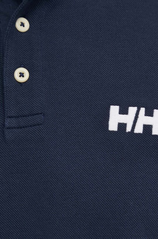 Helly Hansen polo de bumbac 34298 bleumarin