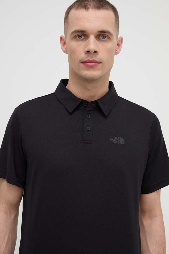 The North Face polo sportiv Tanken negru NF0A2WAZJK31