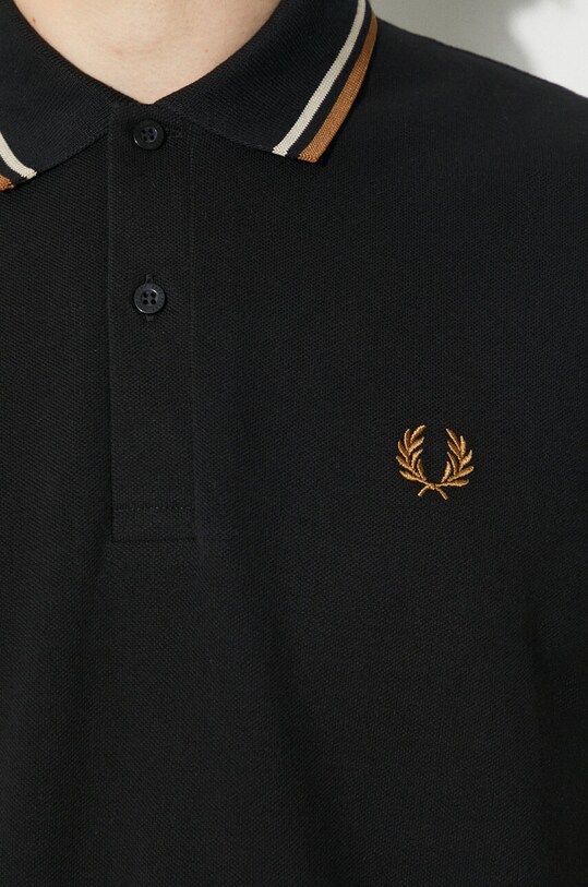Fred Perry cotton polo shirt Twin Tipped Shirt M12.U57