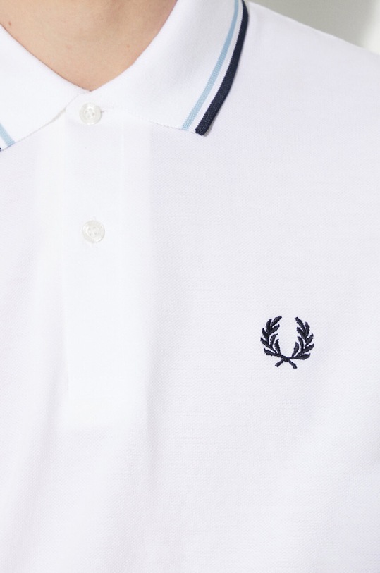 Fred Perry polo bawełniane Twin Tipped Shirt M12.300