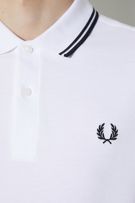 Fred Perry polo bawełniane Twin Tipped Shirt M3600.200