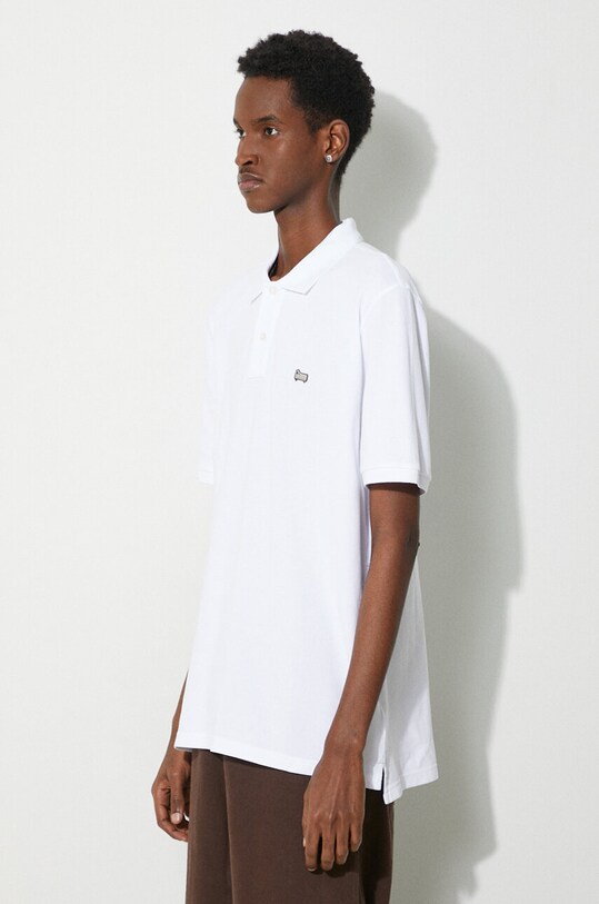 Woolrich cotton polo shirt Classic American Polo white CFWOPO0062MRUT2555