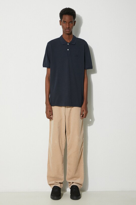 Bavlněné polo tričko Woolrich Classic American Polo CFWOPO0062MRUT2555 námořnická modř SS24