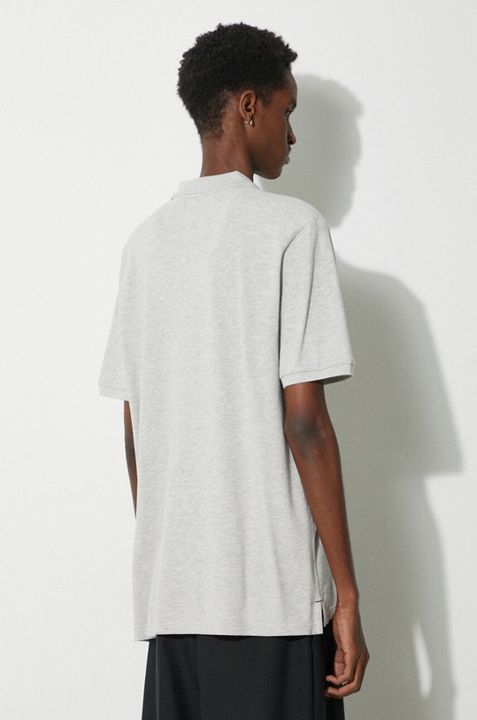 Ρούχα Βαμβακερό μπλουζάκι πόλο Woolrich Classic American Polo CFWOPO0062MRUT2555 γκρί