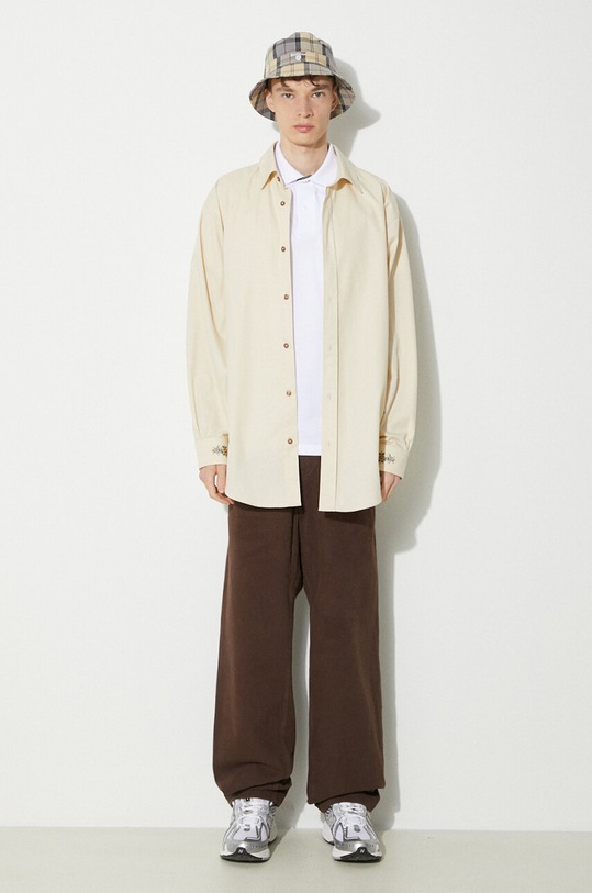 Хлопковое поло Barbour Tartan Pique Polo MML0012 белый AA00