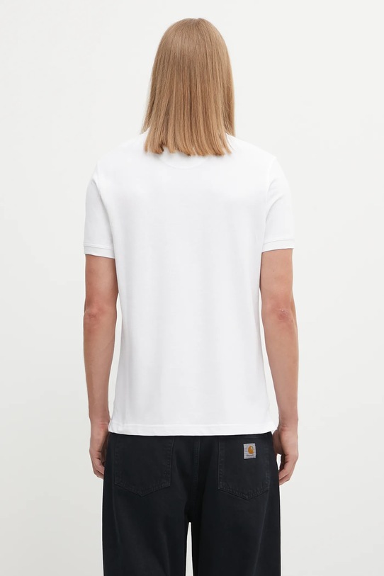 Одежда Хлопковое поло Barbour Tartan Pique Polo MML0012 белый