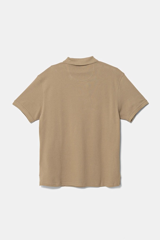 Памучна тениска с яка Barbour Tartan Pique Polo MML0012 бежов AA00