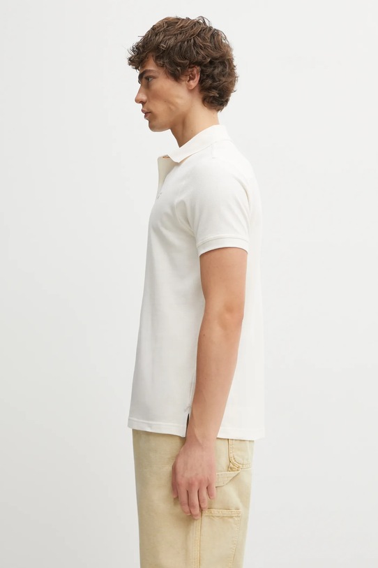 Хлопковое поло Barbour Tartan Pique Polo MML0012 бежевый AA00