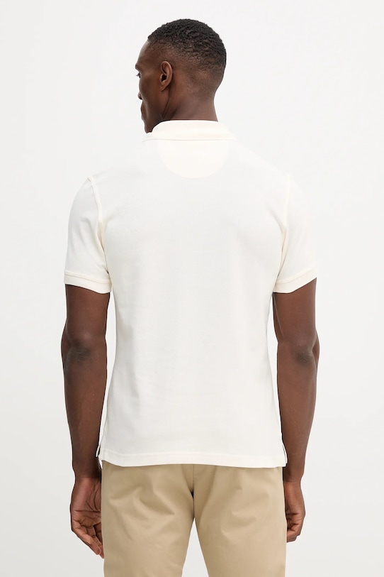 Ρούχα Βαμβακερό μπλουζάκι πόλο Barbour Tartan Pique Polo MML0012 μπεζ