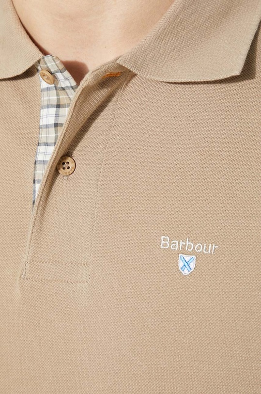 Barbour polo de bumbac Tartan Pique Polo MML0012