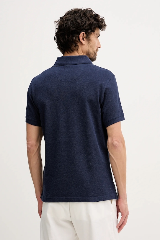Odzież Barbour polo bawełniane Tartan Pique Polo MML0012 granatowy