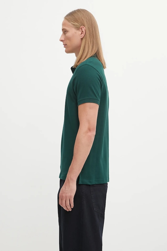 Barbour cotton polo shirt Tartan Pique Polo MML0012 green AA00