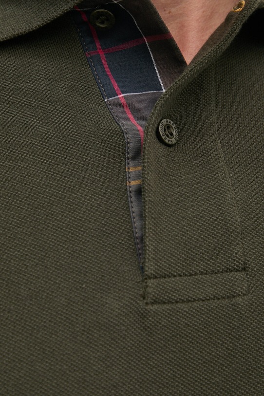 Barbour pamut póló Tartan Pique Polo MML0012 zöld