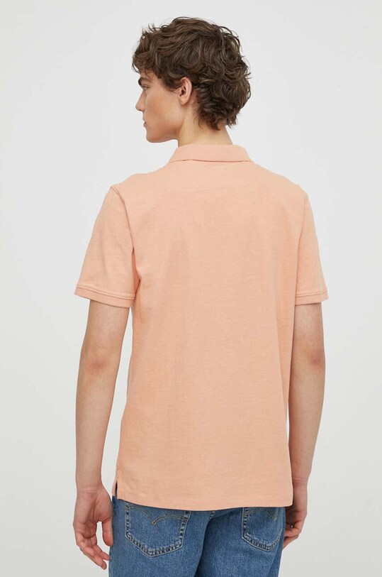 Oblečenie Bavlnené polo tričko Levi's A4842 oranžová