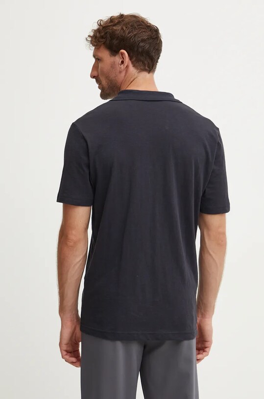 Îmbrăcăminte Theory polo de bumbac M0294501 bleumarin