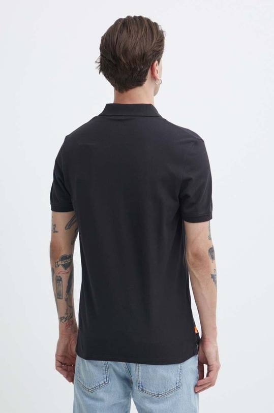 Timberland tricou polo TB0A2DJE0011 negru SS24