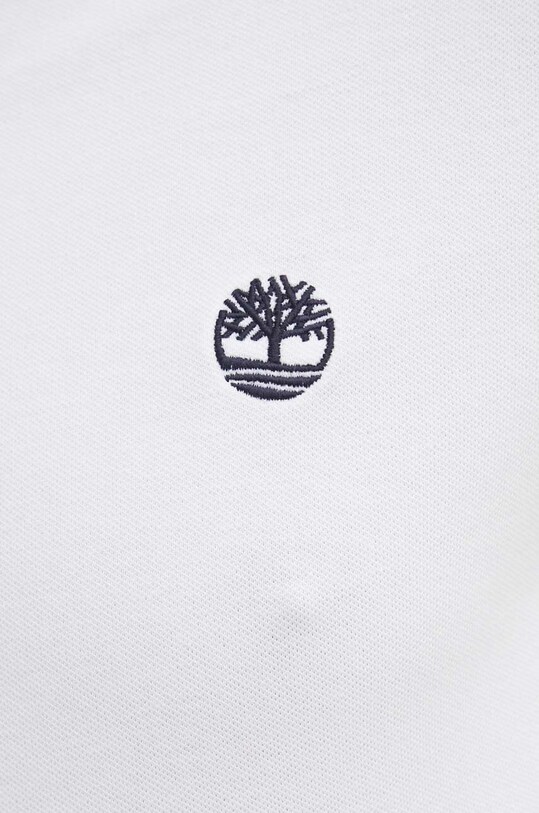 Polo majica Timberland TB0A2DJE1001 bijela