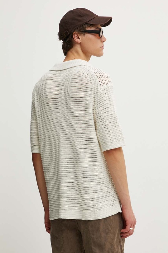 Îmbrăcăminte Abercrombie & Fitch polo de bumbac KI120.4114.178 bej