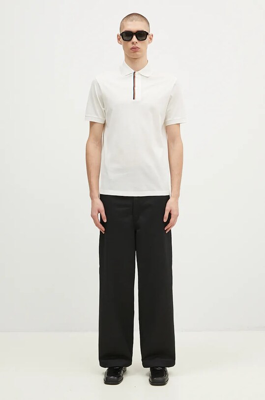 Хлопковое поло Paul Smith M1R.958PP.L00089 бежевый