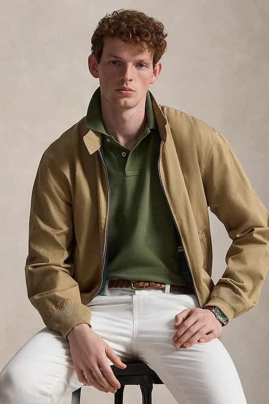 Polo Ralph Lauren polo bawełniane 710680784 zielony