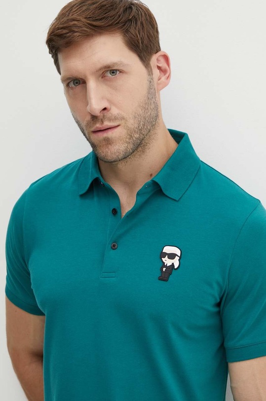 Karl Lagerfeld polo zielony 534221.745022