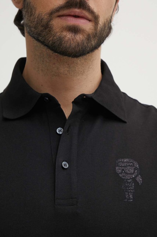 Karl Lagerfeld polo de bumbac 542241.745422 negru
