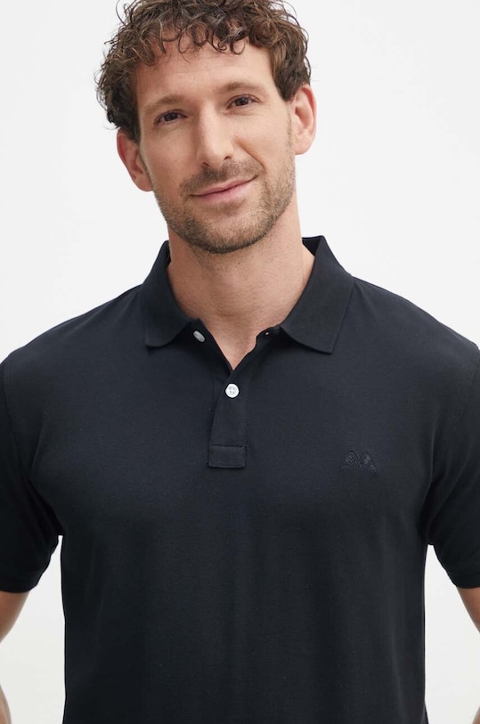 Поло Lindbergh с эластаном чёрный 30.404016.BLACK