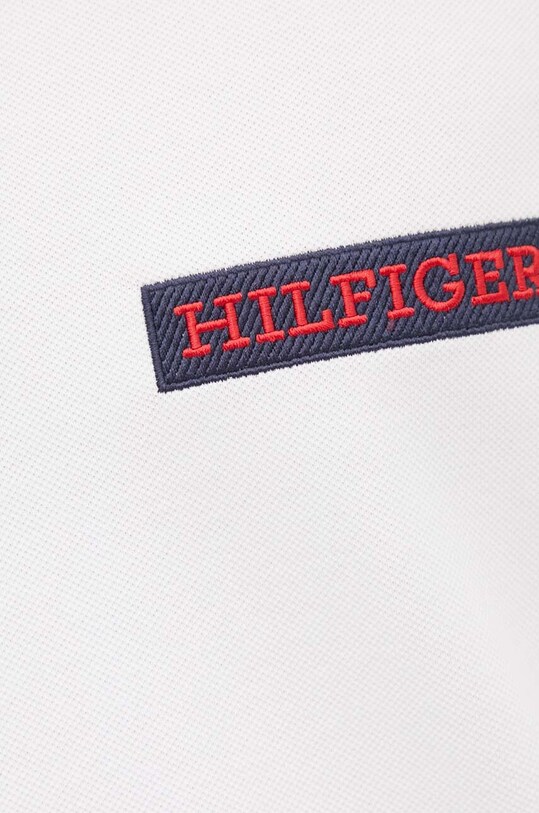 Поло Tommy Hilfiger белый MW0MW34786