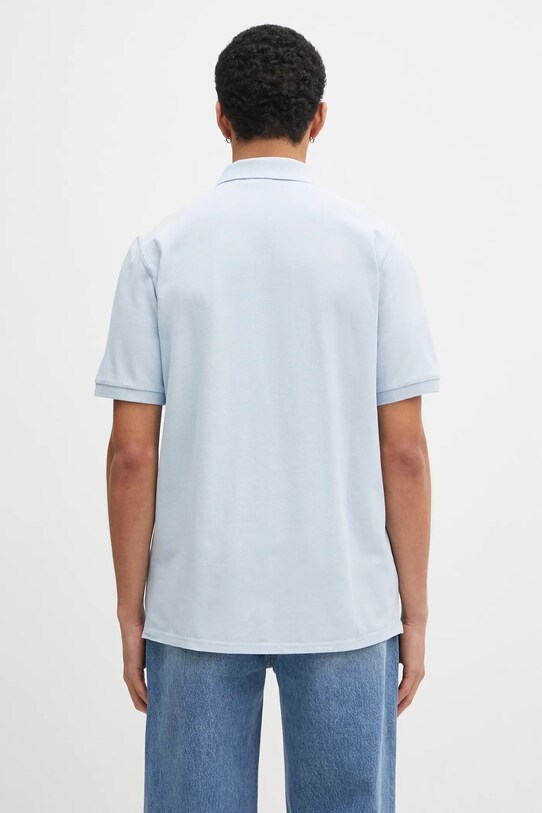 Oblečení Bavlněné polo tričko Carhartt WIP S/S Chase Pique Polo I023807.2VLXX modrá