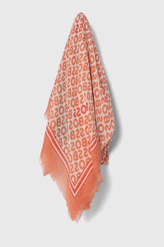 BOSS chusta tkanina pomarańczowy 50508626