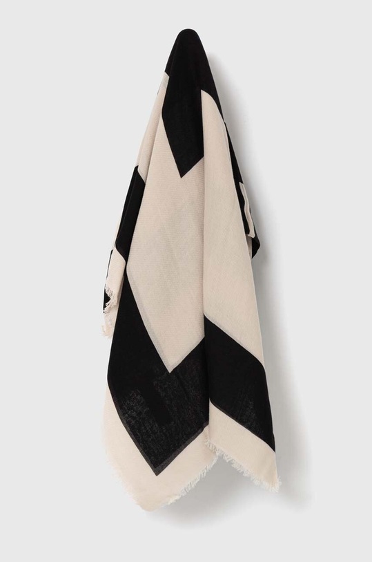 Tommy Hilfiger chusta tkanina beżowy AW0AW15792