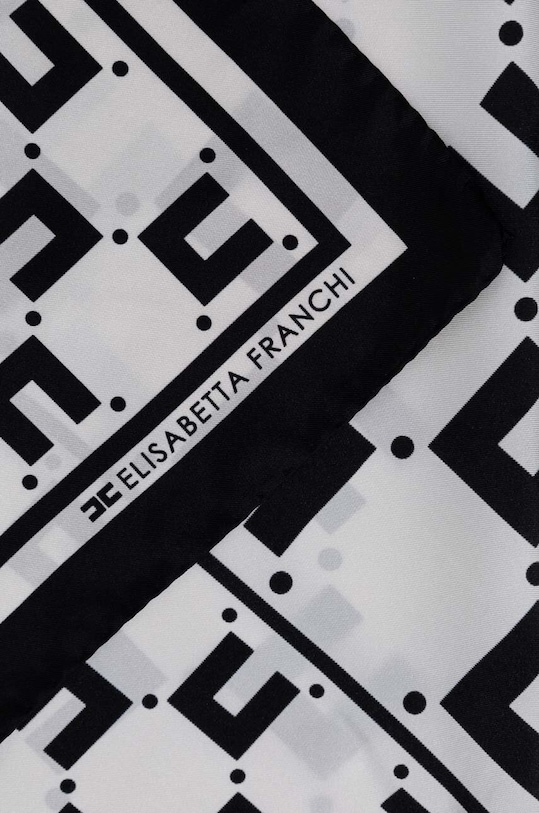 Akcesoria Elisabetta Franchi chusta jedwabna FO04L41E2 biały