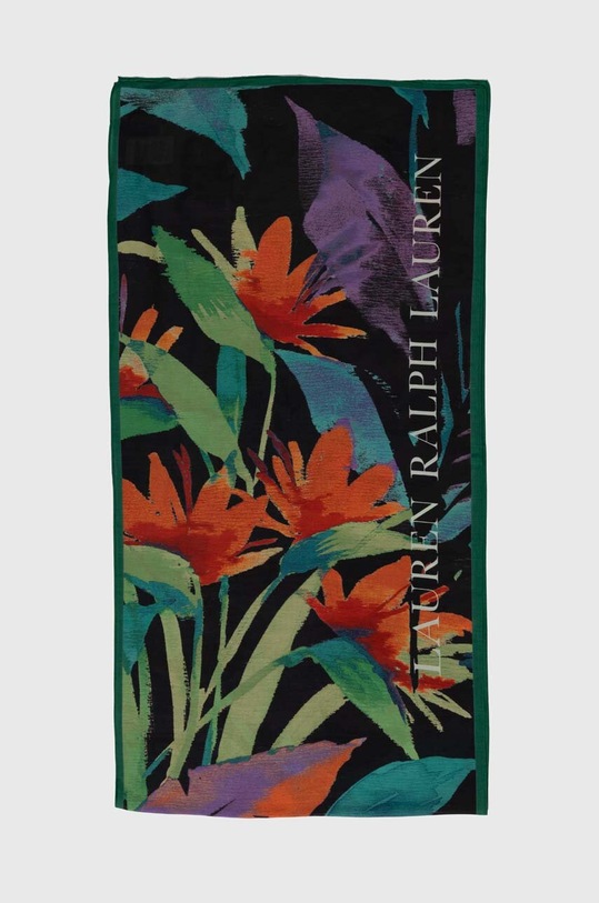 Lauren Ralph Lauren szal z domieszką jedwabiu 454937202 multicolor SS24