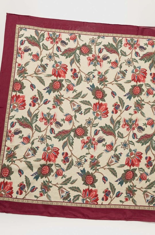 Lauren Ralph Lauren apaszka jedwabna 454937215 fioletowy SS24