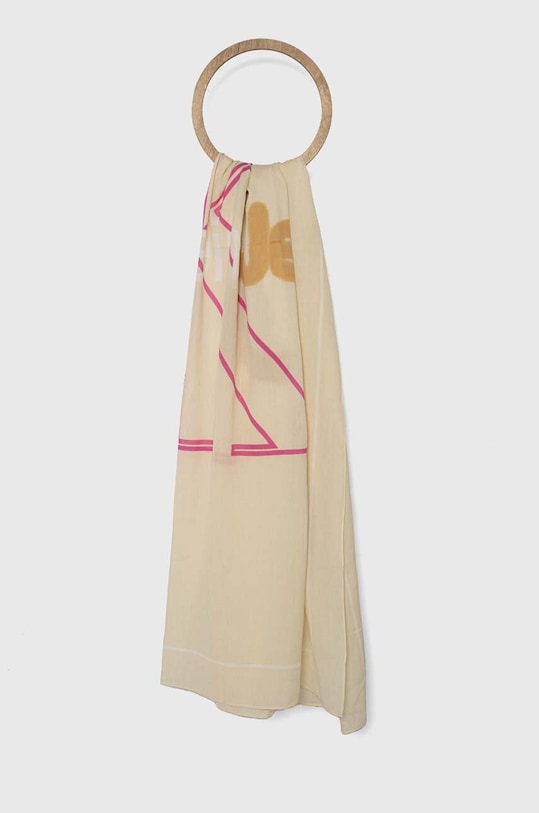 Calvin Klein Jeans eșarfă de bumbac panza bej K60K611603