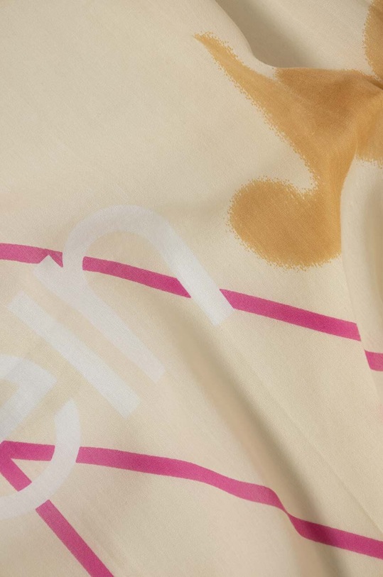 Calvin Klein Jeans eșarfă de bumbac K60K611603 bej SS24