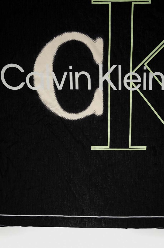 Accesorii Calvin Klein Jeans eșarfă de bumbac K60K611603 negru