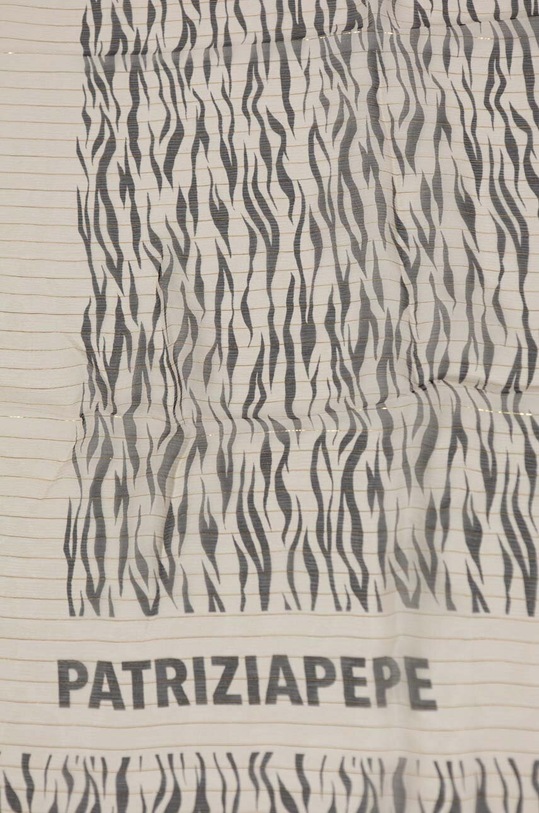 Patrizia Pepe chusta jedwabna 8F0037.A7E2 beżowy AA00