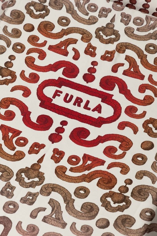 Furla foulard in seta WT00021.BX2746.B4K00 beige SS24