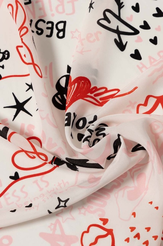 Šatka Aldo LOVEPRINTS LOVEPRINTS.660 ružová SS24