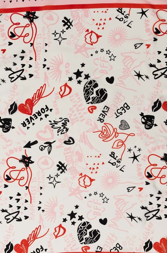 Doplnky Šatka Aldo LOVEPRINTS LOVEPRINTS.660 ružová