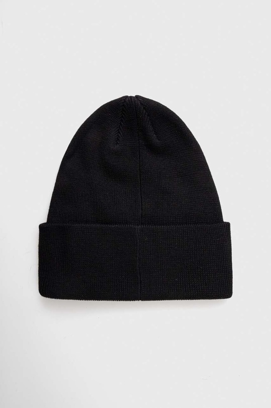 Vlněná čepice a šála Karl Lagerfeld Jeans 240J3408 černá
