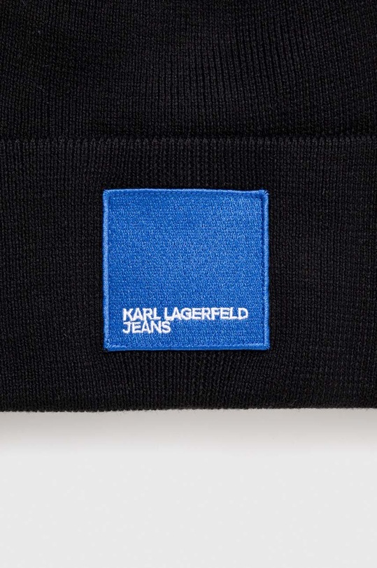 Vlněná čepice a šála Karl Lagerfeld Jeans 240J3408