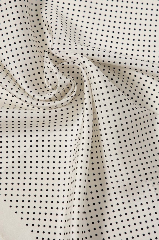 Akcesoria Lauren Ralph Lauren apaszka jedwabna 454943675 biały